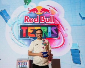 Black tiger, the winner of Red Bull Tetris Egypt